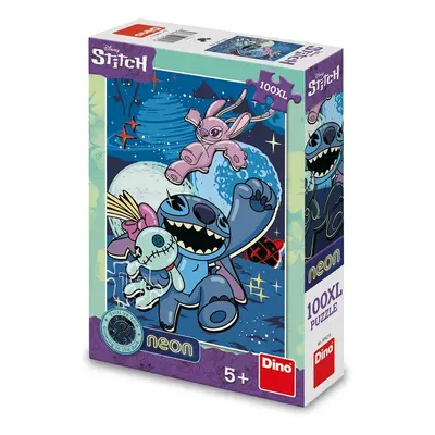 Puzzle 100XL Stitch neon - Autor Neuveden