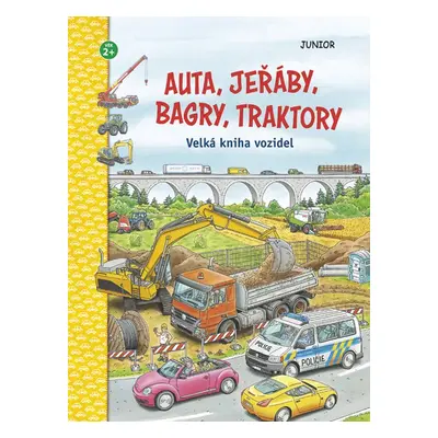 Auta, jeřáby, bagry, traktory - Autor Neuveden