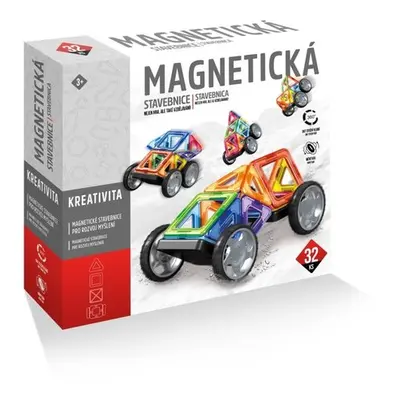 Magnetická stavebnice 32ks - Autor Neuveden