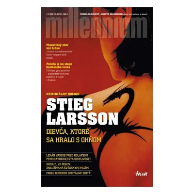 Dievča, ktoré sa hralo s ohňom - Stieg Larsson