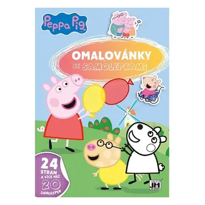 Omalovánky se samolepkami Peppa Pig - Autor Neuveden