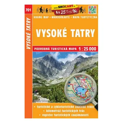 Vysoké Tatry 1:25 000 - Autor Neuveden