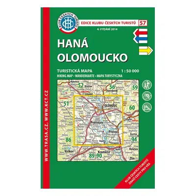 KČT 57 Haná Olomoucko - Autor Neuveden