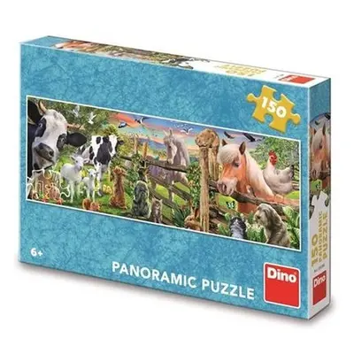 Puzzle 150 Farma panoramic - Autor Neuveden