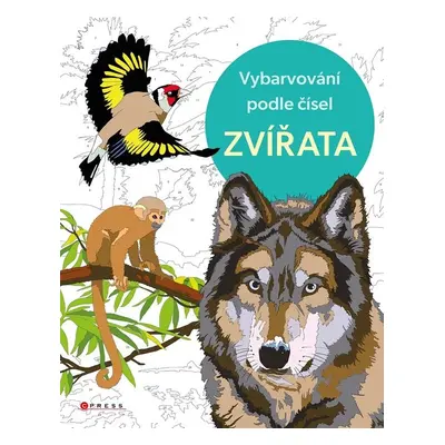 Vybarvování podle čísel Zvířata - Autor Neuveden