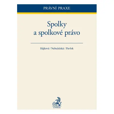 Spolky a spolkové právo - Autor Neuveden