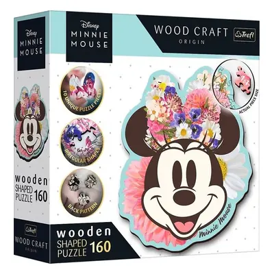 Wood Craft Origin puzzle Stylová Minnie 160 dílků - Autor Neuveden