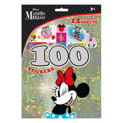 100 samolepek s omalovánkovými listy Minnie - Autor Neuveden