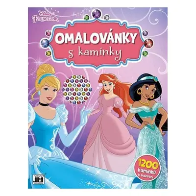 Omalovánky s kamínky Disney Princezny - Autor Neuveden