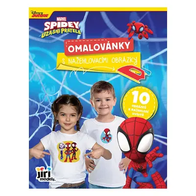 Omalovánky s nažehlovacími obrázky Spidey - Autor Neuveden