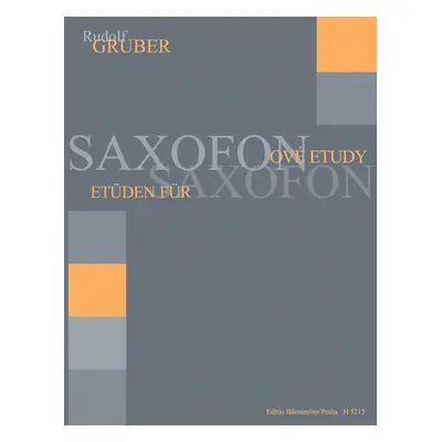 Saxofonové etudy - Rudolf Gruber