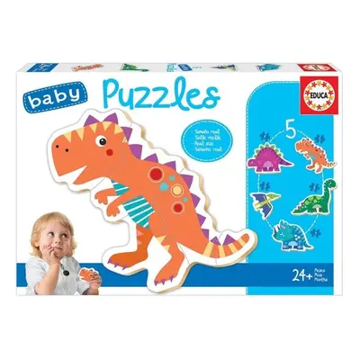 Baby puzzle Dinosauři 5v1 - Autor Neuveden