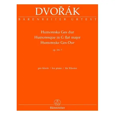 Humoreska Ges dur op. 101/7 - Antonín Dvořák