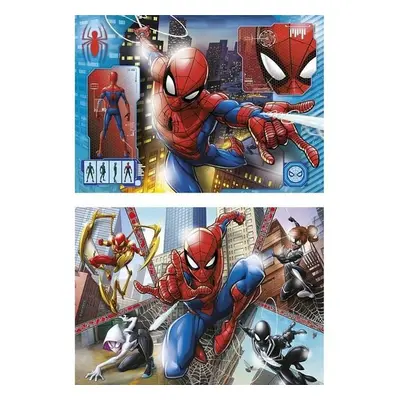 Puzzle Spiderman Do akce 2x60 dílků - Autor Neuveden