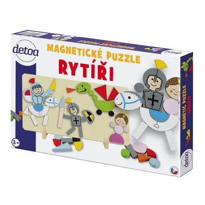 Magnetické puzzle Rytíři - Autor Neuveden