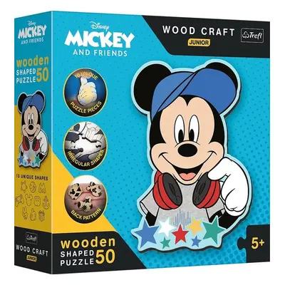 Wood Craft Junior puzzle Ve světě Mickeho Mouse - Autor Neuveden