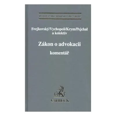 Zákon o advokacii Komentář - Autor Neuveden