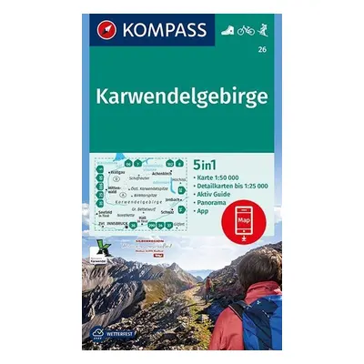 Karwendelgebirge 26 NKOM 1:50T - Autor Neuveden