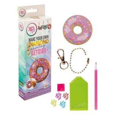 Diamantový SET klíčenka Donut - Autor Neuveden