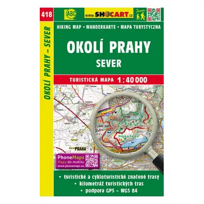 Okolí Prahy - sever 1:40 000 - Autor Neuveden