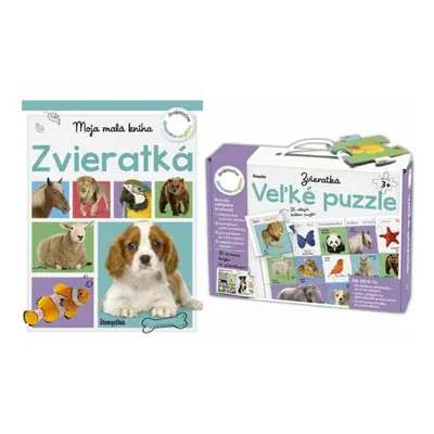 Veľké puzzle Zvieratká BOX - Autor Neuveden