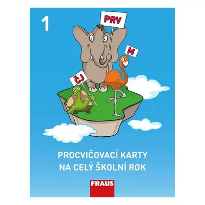 Procvičovací karty na celý školní rok 1 - Alena Rakoušová