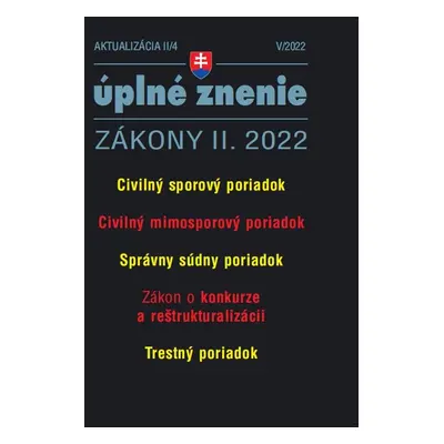 Aktualizácia II/4 2022 – Reforma súdnej mapy - Autor Neuveden