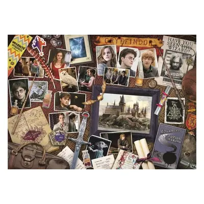 Puzzle Harry Potter Vzpomínky na Bradavice - Autor Neuveden