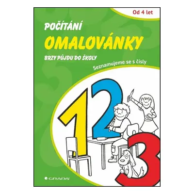 Počítání Omalovánky - Autor Neuveden