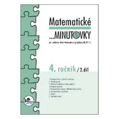 Matematické minutovky 4. ročník / 2. díl - RNDr. Josef Molnár