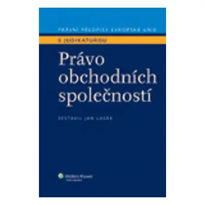 Právo obchodních společností - Eliška Vlasáková