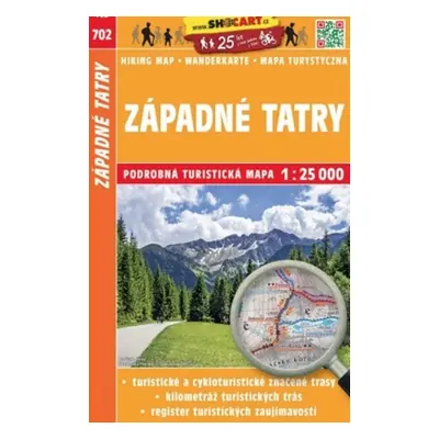 Západné Tatry 1:25 000 - Autor Neuveden