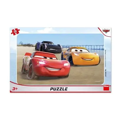 Puzzle 15 Cars závodí - Autor Neuveden