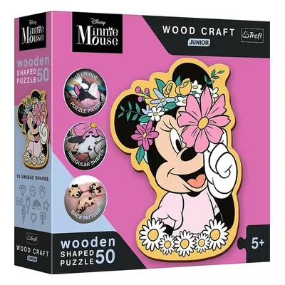 Wood Craft Junior puzzle Ve světě Minnie Mouse - Autor Neuveden