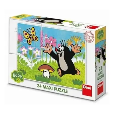 Maxi puzzle 24 Krtek a houba - Autor Neuveden