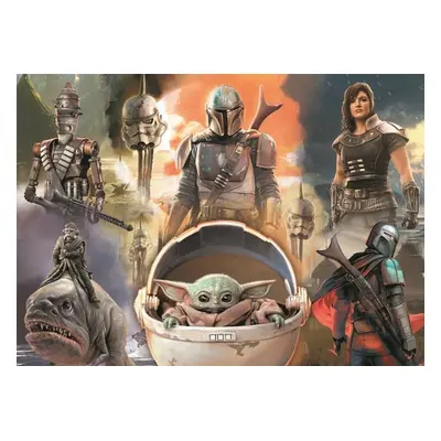 Puzzle The Mandalorian Připraveni k boji - Autor Neuveden