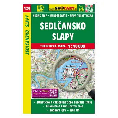 Sedlčansko, Slapy 1:40 000 - Autor Neuveden