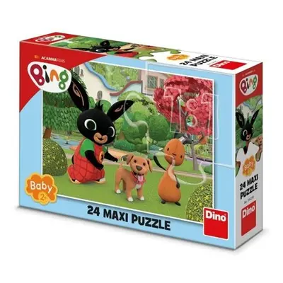 Puzzle 24 maxi Bing s pejskem - Autor Neuveden