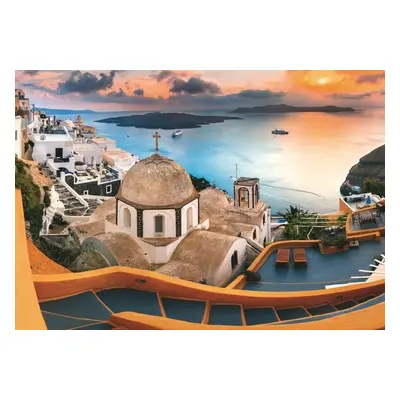 Puzzle Santorini, Řecko 1000 dílků - Autor Neuveden