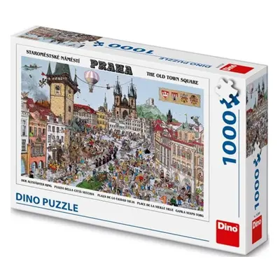 Puzzle 1000 Staroměstské náměstí - Autor Neuveden