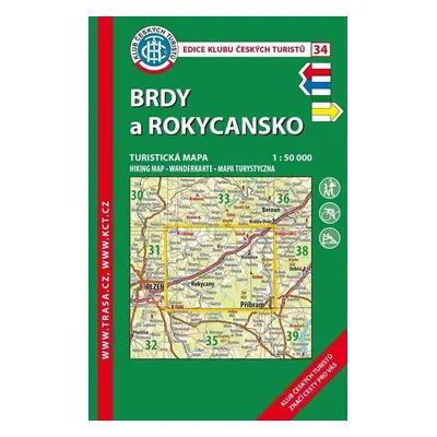 KČT 34 Brdy a Rokycansko - Autor Neuveden