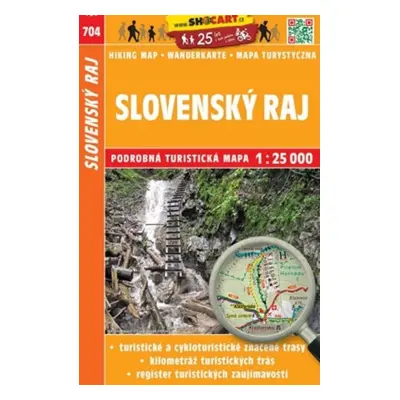 Slovenský raj 1:25 000 - Autor Neuveden