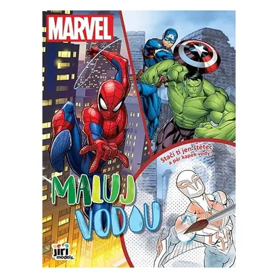 Maluj vodou A4 Marvel - Autor Neuveden