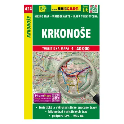 Krkonoše 1:40 000 - Autor Neuveden