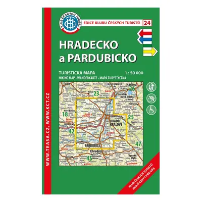 KČT 24 Hradecko a Pardubicko - Autor Neuveden