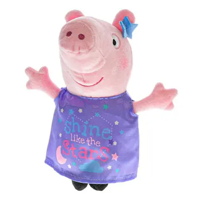 Peppa Pig Happy Party plyšový fialové oblečení - Autor Neuveden