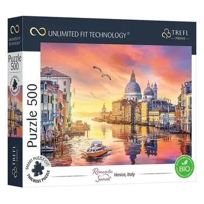 Puzzle UFT Romantic Sunset Benátky, Itálie - Autor Neuveden