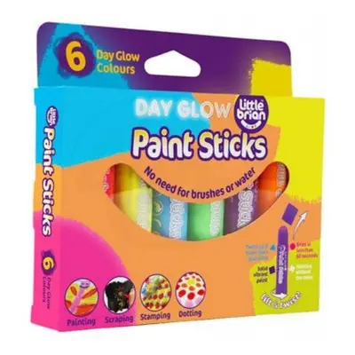 LITTLE BRIAN PAINT STICKS zářivé barvy, 6-pack - Autor Neuveden