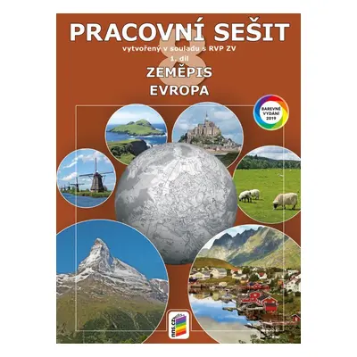 Zeměpis 8 1. díl Evropa Pracovní sešit - Autor Neuveden