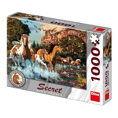 Puzzle 1000 Koně secret collection - Autor Neuveden